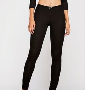 Free People Lou Lou Ruched Thermal Leggings, Size S